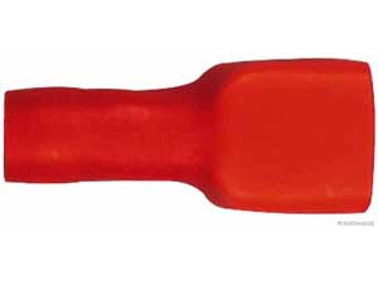 Kaufuniversum - H&B Flachsteckhülsen rot VPE 100 0,5- 1,0mm² / 6,3 x 0,8mm
