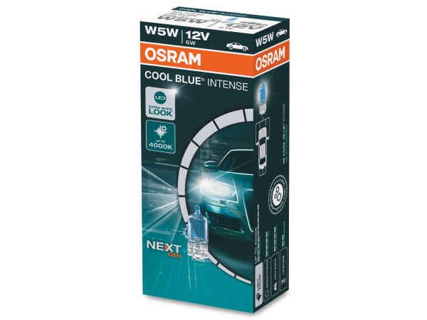 Kaufuniversum - OSRAM COOL BLUE INTENSE Halogen 12V 5W W2,1x9,5d Blister