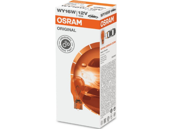 Kaufuniversum - OSRAM Glühlampe Orange 12V 16W W2,1x9,5d