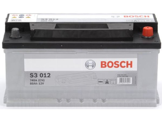 Kaufuniversum - Starterbatterie Bosch 12V/88Ah/740A LxBxH 353x175x175mm/S:0