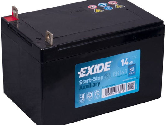 Kaufuniversum - Exide Backup 12V/14Ah/80A LxBxH 150x100x100mm/B0/S:3