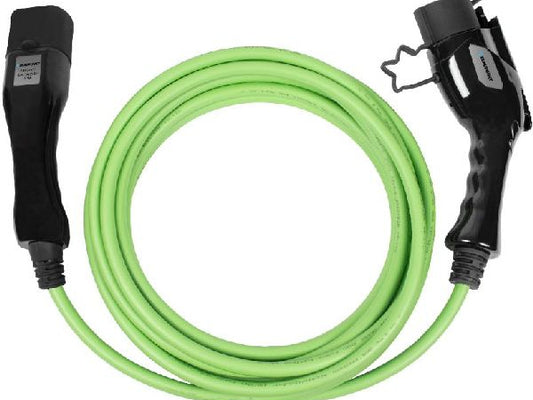 Kaufuniversum - Blaupunkt E-Ladekabel Mode 3 Typ1 zu Typ2/1-Phase/250V/32A/8m