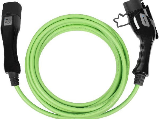 Kaufuniversum - Blaupunkt E-Ladekabel Mode 3 Typ1 zu Typ2/1-Phase/250V/16A/8m