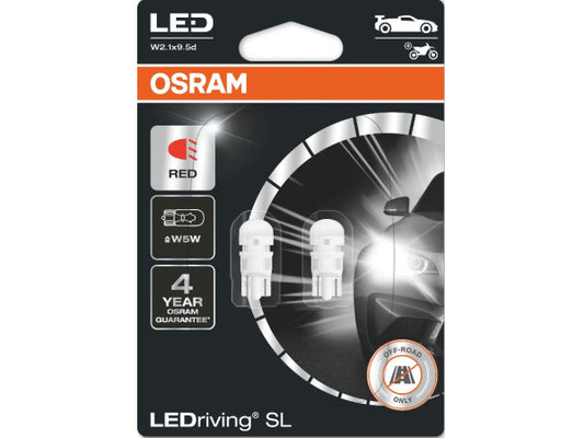 Kaufuniversum - OSRAM LEDriving Red 12V W5W Doppelblister