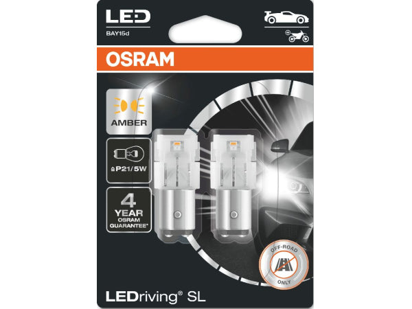 Kaufuniversum - OSRAM LED Retrofit Amber 12V 21/5W Doppelblister