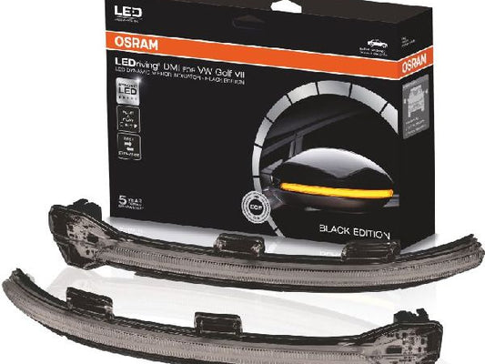 Kaufuniversum - OSRAM LEDriving dynamischer Spiegelbl. Golf 7 Set schwarz