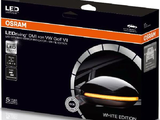 Kaufuniversum - OSRAM LEDriving dynamischer Spiegelbl. Golf 7 Set weiss