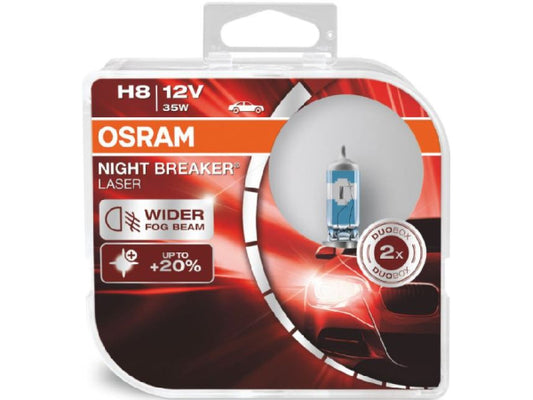 Kaufuniversum - OSRAM Night Breaker Laser Duobox H8 12V 35W PGJ19-1