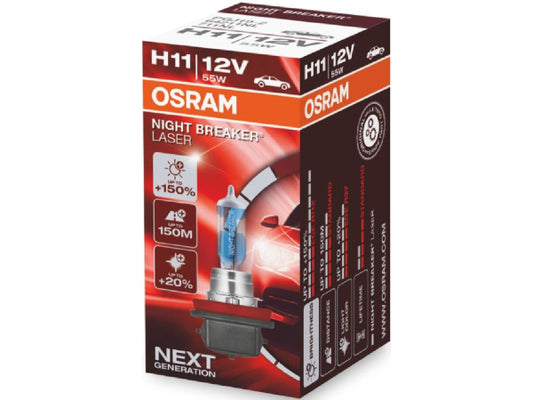 Kaufuniversum - OSRAM Night Breaker Laser H11 12V 55W PGJ19-2