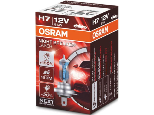 Kaufuniversum - OSRAM Night Breaker Laser H7 12V 55W PX26d