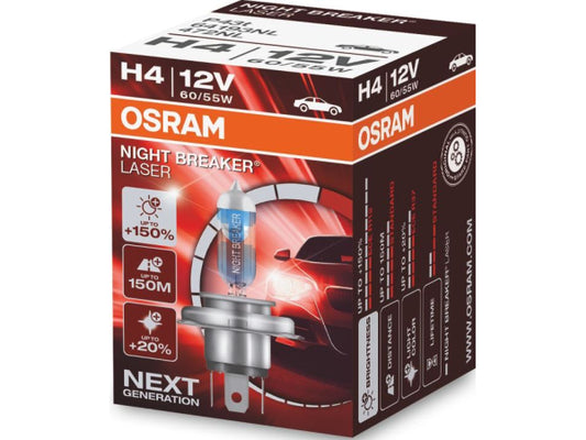 Kaufuniversum - OSRAM Night Breaker Laser H4 12V 60/55W P43t