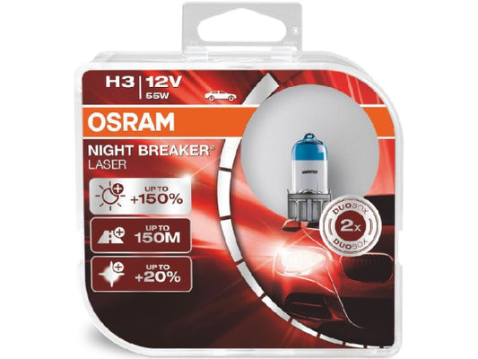 Kaufuniversum - OSRAM Night Breaker Laser Duobox H3/12V/55W/PK22s