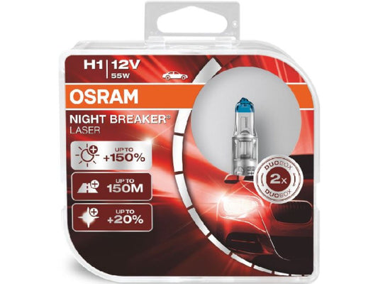 Kaufuniversum - OSRAM Night Breaker Laser Duobox H1/12V/55W/P14,5s