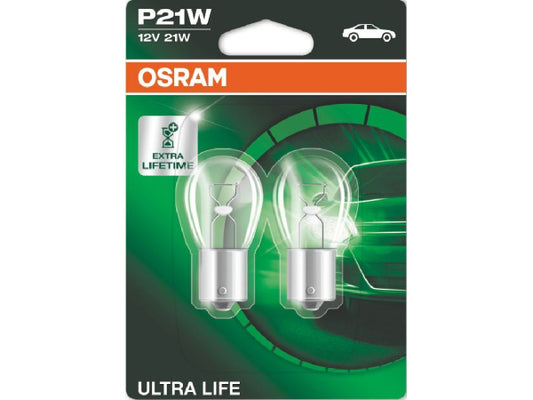 Kaufuniversum - OSRAM Glühlampe ULTRA LIFE P21W 12V 21W BA15s