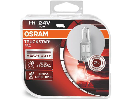 Kaufuniversum - OSRAM TRUCKSTAR PRO H1 DUO BOX 24V 70W P 14,5s