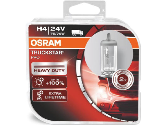 Kaufuniversum - OSRAM TRUCKSTAR PRO H4 DUO BOX 24V 75/70W P 43t