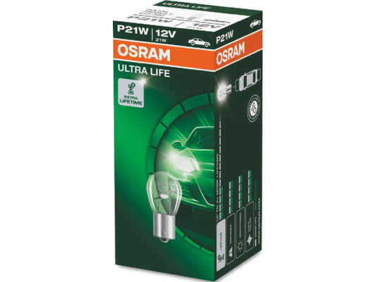 Kaufuniversum - OSRAM Glühlampe ULTRA LIFE 12V 21W BA15s