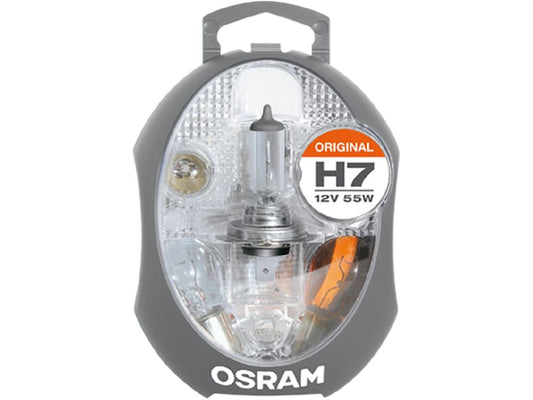 Kaufuniversum - OSRAM EUROBOX MINI H7 12V Inhalt 6 Glühlampen & 3 Sicherungen