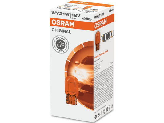 Kaufuniversum - OSRAM Glühlampe GELB 12V 21W W3x16d