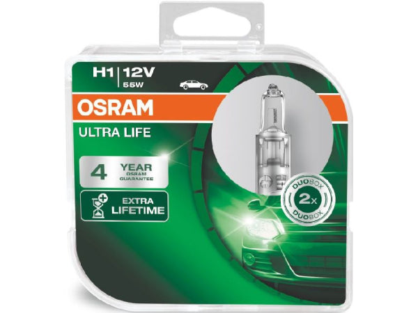 Kaufuniversum - OSRAM Glühlampe H1 ULTRA LIFE 12V 55W P14,5s