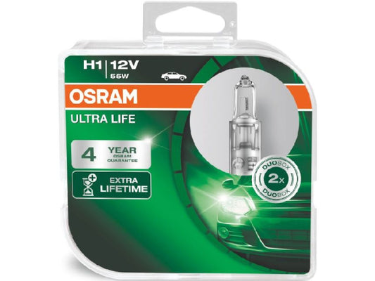 Kaufuniversum - OSRAM Glühlampe H1 ULTRA LIFE 12V 55W P14,5s