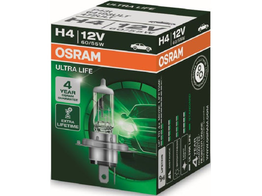Kaufuniversum - OSRAM Glühlampe H4 ULTRA LIFE 12V 60/55W P43t