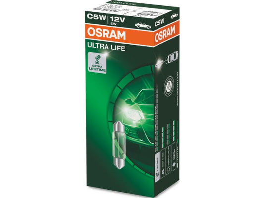 Kaufuniversum - OSRAM Soffittenlampe ULTRA LIFE 12V 5W SV8,5-8
