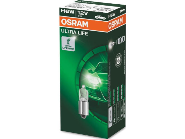 Kaufuniversum - OSRAM Glühlampe ULTRA LIFE 12V 6W BAX9s