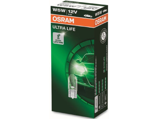 Kaufuniversum - OSRAM Glassockellampe ULTRA LIFE 12V 5W W2,1x9,5