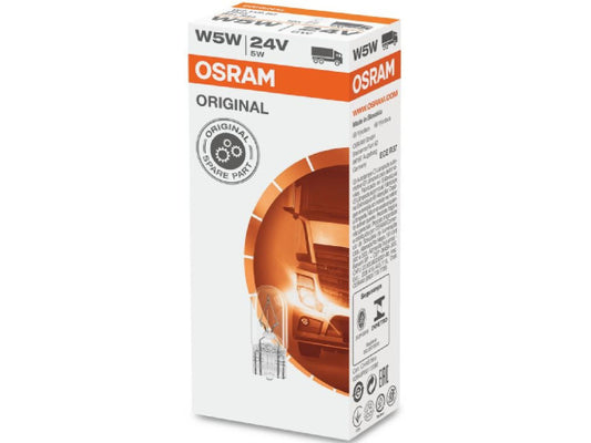 Kaufuniversum - OSRAM Glassockellampe 24V 5W W 2,1x9,5d