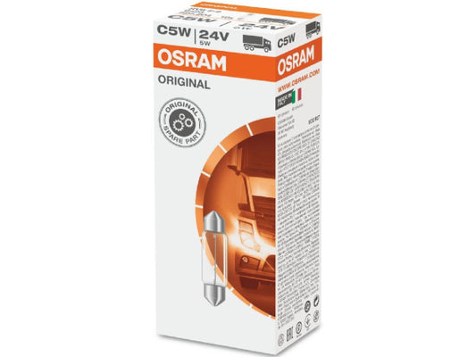 Kaufuniversum - OSRAM Soffittenlampe 24V 5W SV8,5-8 / 35 x 11 mm