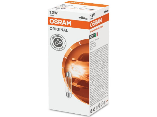Kaufuniversum - OSRAM Soffittenlampe 12V 10W SV8,5-8 / 41 x 11 mm