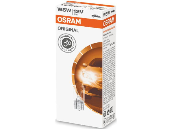 Kaufuniversum - OSRAM Glassockellampe 12V 5W W2,1x9,5d