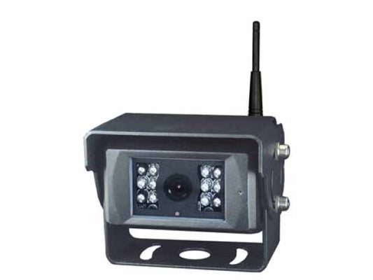 Kaufuniversum - 1/3 CCD Wireless Farb-Kamera 12/24V 120° schwarz beheizt mit Audio