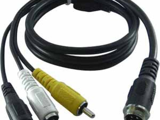 Kaufuniversum - EyeSystem 4PIN - Cinch M + DC Adapter für Fremdmonitore