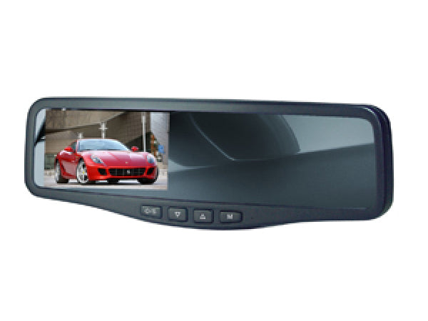 Kaufuniversum - EyeSystem 4.3 Farb-Spiegel-Monitor 10V-32V für max. 2 Kameras