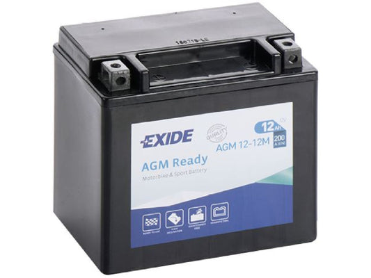 Kaufuniversum - Exide 12 Volt // 12 AH // 200 Amp. LxBxH : 150 // 87 // 145 // S:1