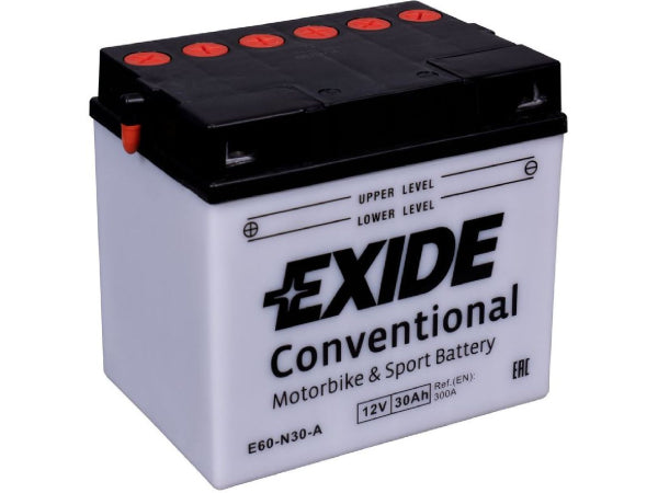 Kaufuniversum - Exide 12 Volt // 30 AH // 240 Amp. LxBxH : 185 // 128 // 168 // S:1