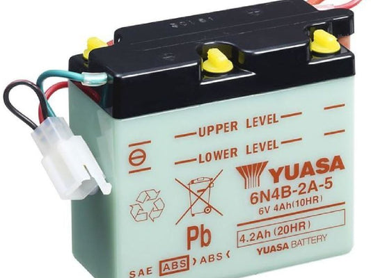 Kaufuniversum - YUASA Conventional 6V/4.Ah LxBxH: 102 // 48 // 96 // S:0