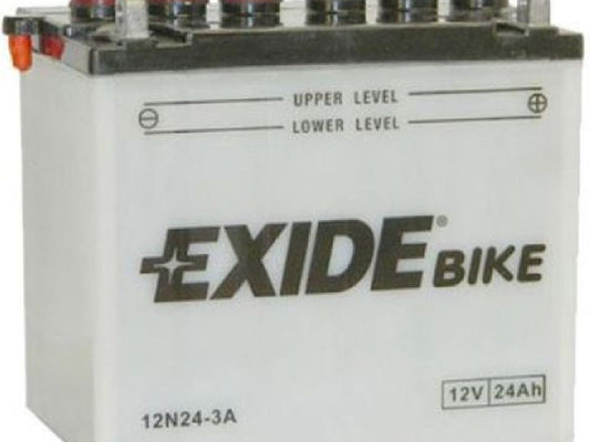 Kaufuniversum - Exide 12 Volt // 24 AH // 200 Amp. // Pole M03 LxBxH : 184 // 124 // 175 // S:0