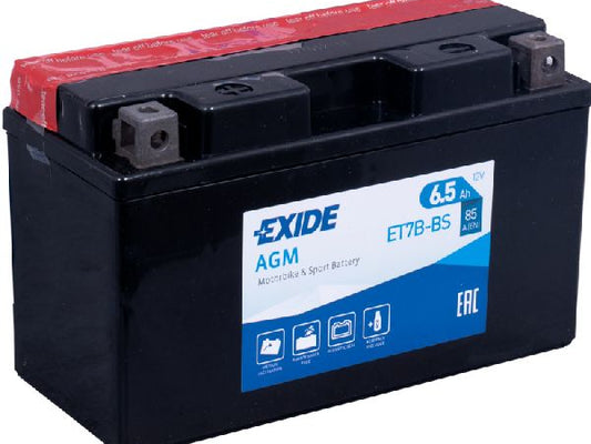 Kaufuniversum - Exide 12 Volt // 6.5 AH // 85 Amp. LxBxH : 150 // 65 // 93 // S:1