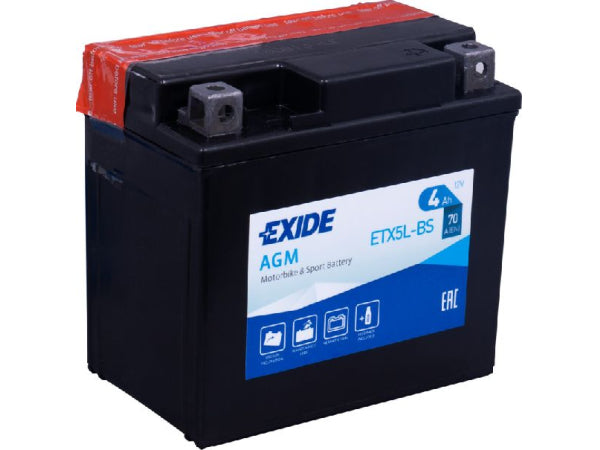 Kaufuniversum - Exide 12 Volt // 4 AH // 70 Amp. LxBxH : 113 // 70 // 105 // S:0