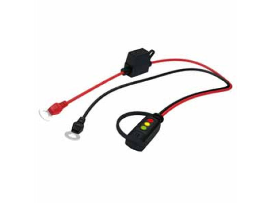 Kaufuniversum - C-tek Batterieanschlusskabel mit LED Anzeige mit Ringkabelschu M6