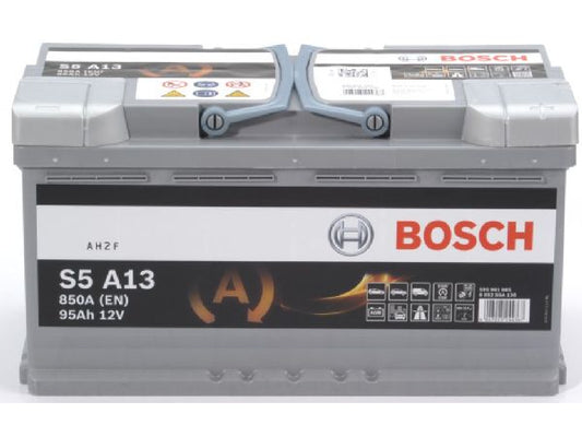 Kaufuniversum - AGM-Batterie Bosch 12V/95Ah/850A LxBxH 353x175x190mm/S:0