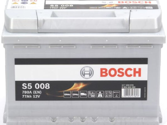 Kaufuniversum - Starterbatterie Bosch 12V/77Ah/780A LxBxH 278x175x190mm/S:0