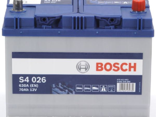 Kaufuniversum - Starterbatterie Bosch 12V/70Ah/630A LxBxH 261x175x220mm/S:0