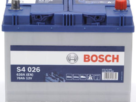Kaufuniversum - Starterbatterie Bosch 12V/70Ah/630A LxBxH 261x175x220mm/S:0