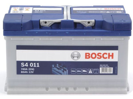 Kaufuniversum - Starterbatterie Bosch 12V/80Ah/740A LxBxH 315x175x190mm/S:0