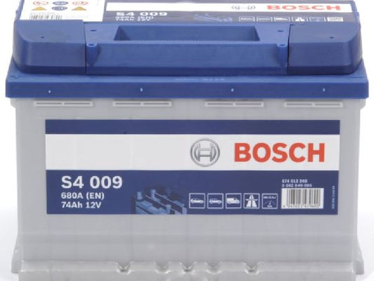 Kaufuniversum - Starterbatterie Bosch 12V/74Ah/680A LxBxH 278x175x190mm/S:1