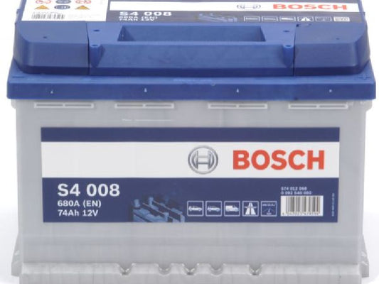 Kaufuniversum - Starterbatterie Bosch 12V/74Ah/680A LxBxH 278x175x190mm/S:0